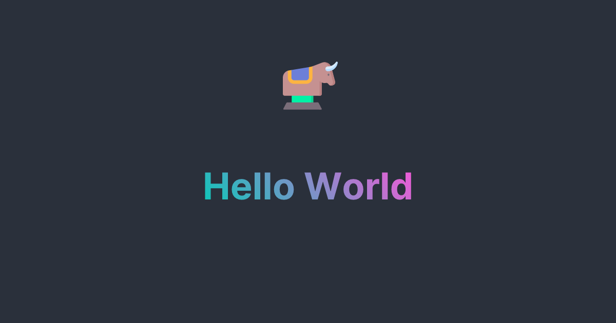 Hello World